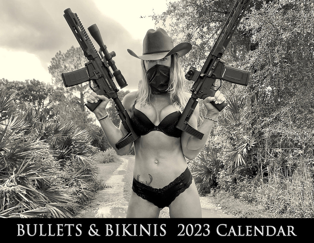 The Bullets & Bikinis 2023 Calendar